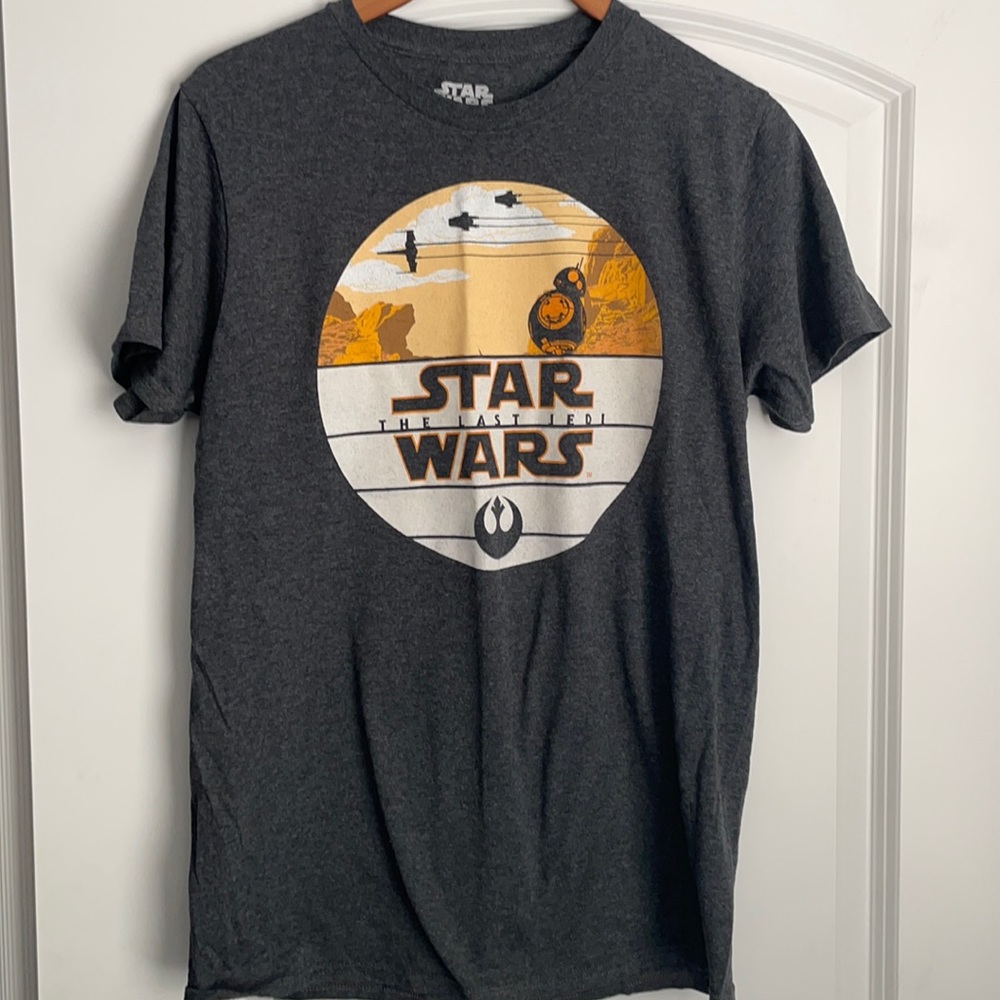 Gray Star Wars t-shirt